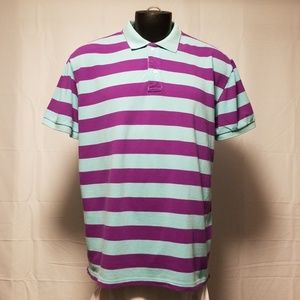 Gap mens polo shirt strips xl